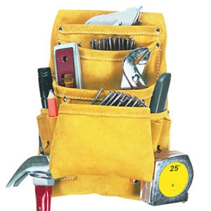 10 Pocket Carpenter's Nail & Tool Bag