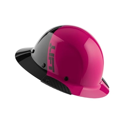 Lift Safety DAX Fifty/50 Full Brim Pink and Black Hardhat HDF5021PK